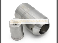 OEM Cementado Carbide de cabeçalho frio Dies Serration Die Dimensões personalizadas
